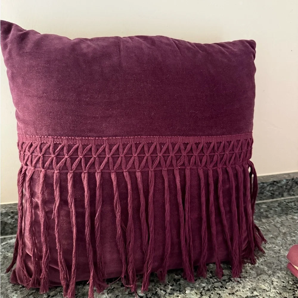 Opalhouse Gare De Lyon Burgundy Duvet Set Twin/XL Twin Set